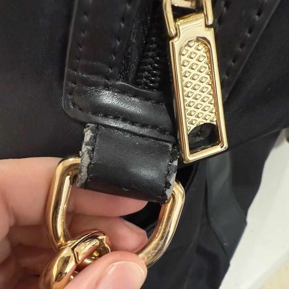 REBECCA MINKOFF Black Knocked Up Baby Bag /Overnight Bag See Photos